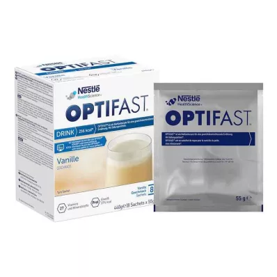 Optifast otthoni ital vaníliapor, 8x55 g Optifast otthoni ital vaníliapor, 8x55 g