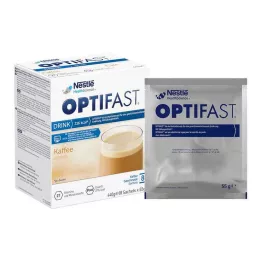 OPTIFAST home Drink kávépor, 8X55 g