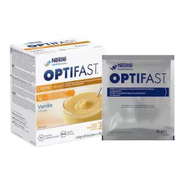 OPTIFAST Home Cream Vanília por, 8X55 g