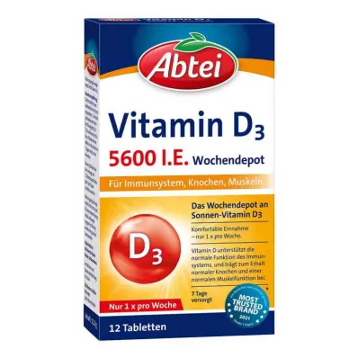 ABTEI D3-vitamin 5600 NE hetente, 12 db