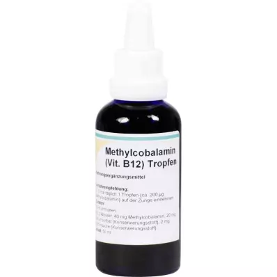 METHYLCOBALAMIN B12-vitamin csepp, 50 ml