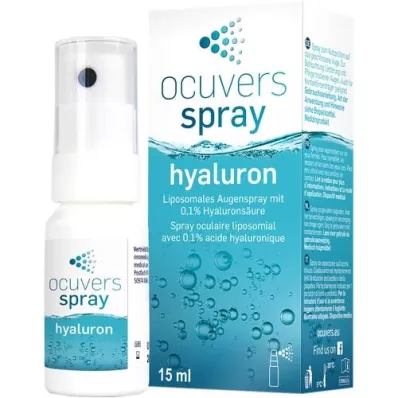 OCUVERS spray hialuron szemspray hialuronnal, 15 ml