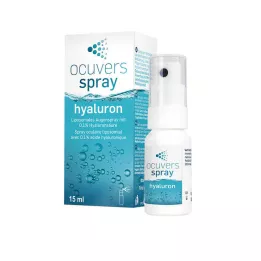 OCUVERS spray hialuron szemspray hialuronnal, 15 ml