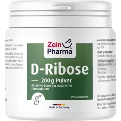 D-RIBOSE Erjesztésből származó por, 200 g