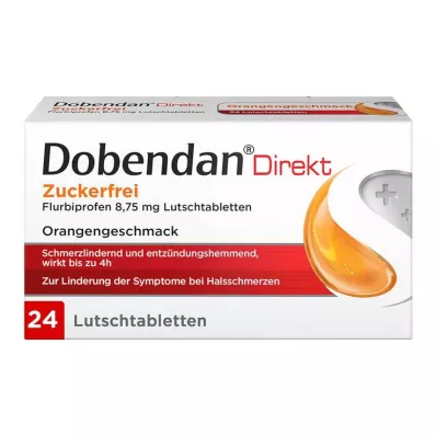 Dobendan Direct Sugar-Free Flurbiprofen 8,75 mg pasztilla, 24 db