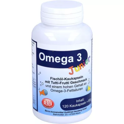 OMEGA-3 Junior Berco rágókapszula, 120 db