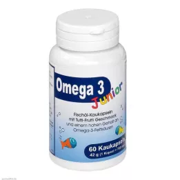 OMEGA-3 Junior Berco rágókapszula, 60 db