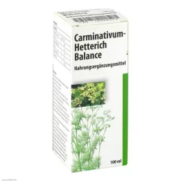 CARMINATIVUM Hetterich Balance Orális cseppek, 100 ml