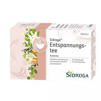 Sidroga Wellness Relaxációs Tea Filter tasakok, 20X1,75 g