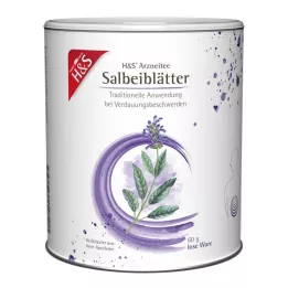 H&amp;S Zsályalevél tea, laza, 60 g
