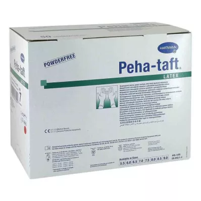 Peha-Taft latex sebészeti kesztyű 7-es méretű, 50x2 db