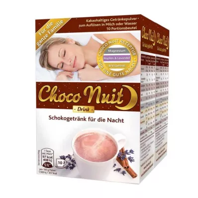 Choco Nuit jó éjszakát csokoládé italpor, 20 db Choco Nuit jó éjszakát csokoládé italpor, 20 db