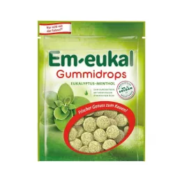 EM-EUKAL Eukaliptusz-mentolos gumicsepp, cukortartalmú, 90 g