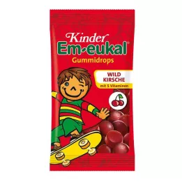 EM-EUKAL Gyermek rágógumi csepp vadcseresznye, 75 g