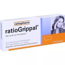RATIOGRIPPAL 200 mg/30 mg filmtabletta, 10 db