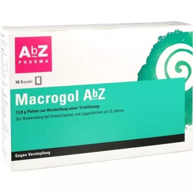 MACROGOL AbZ Plv.z.Her.e.e.Ls.zum Einnehmen, 10 db