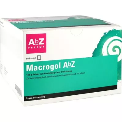 MACROGOL AbZ Plv.z.Her.e.e.Ls.zum Einnehmen, 50 db