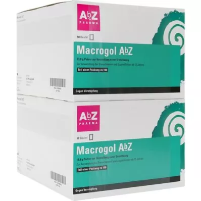 MACROGOL AbZ Plv.z.Her.e.e.Ls.zum Einnehmen, 100 db