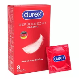 DUREX Érzékeny óvszer, 8 db