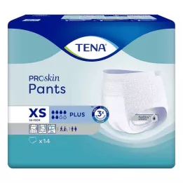 TENA PANTS plusz XS 50-70 cm-es ConfioFit eldobható nadrág, 14 db