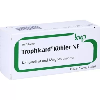 TROPHICARD Koehler NE Tabletták, 50 db