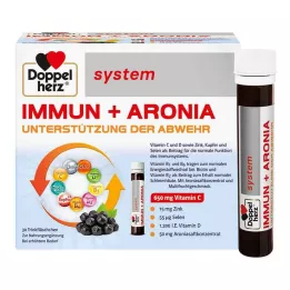 DOPPELHERZ Immun+Aronia rendszerampullák, 30 db