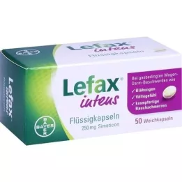 LEFAX intenzív folyékony kapszula 250 mg simeticon, 50 db