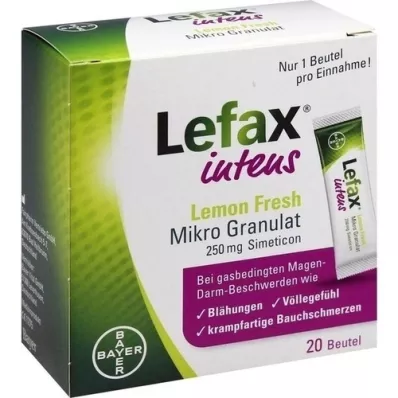 LEFAX intenzív citromos friss mikrogranulátum 250 mg Sim. 20 db