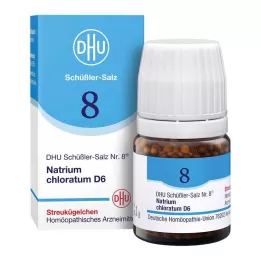BIOCHEMIE DHU 8 Natrium chloratum D 6 golyó, 10 g