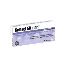 CEFASEL 50 diétás szeléntabletta, 60 db