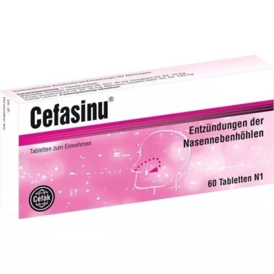CEFASINU tabletta, 60 db