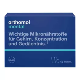 ORTHOMOL mentális granulátum/kapszula 15 napos kombináció, 1 P