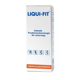 LIQUI FIT Folyékony cukoroldat Tropical tasak, 12 db