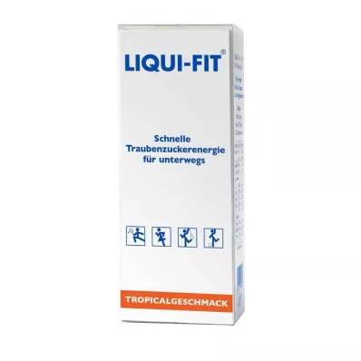 LIQUI FIT Folyékony cukoroldat Tropical tasak, 12 db