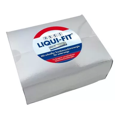 LIQUI FIT Folyékony cukoroldat tároló dobozos tasak, 75 db