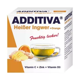 ADDITIVA csípős gyömbér+narancs por, 120 g