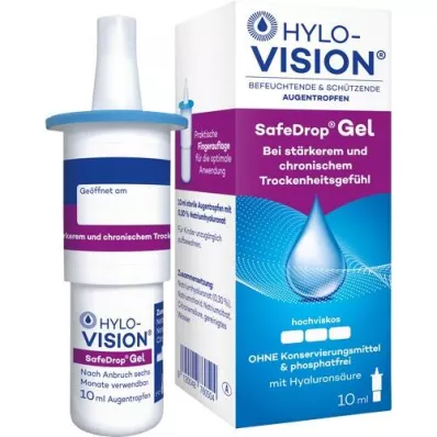 HYLO-VISION SafeDrop gél szemcsepp, 10 ml