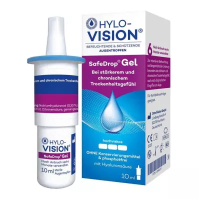 Hylo-Vision Safedrop Gel szemcsepp, 10 ml Hylo-Vision Safedrop Gel szemcsepp, 10 ml