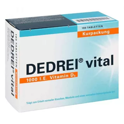 Dedrei vital tabletta kezelőcsomag (180 db) Dedrei vital tabletta kezelőcsomag (180 db)