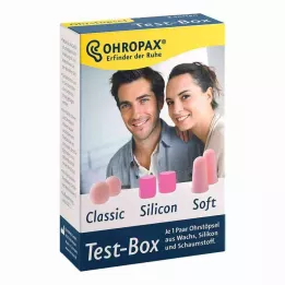 Ohropax tesztdoboz 3 féle füldugó (3x2 db)