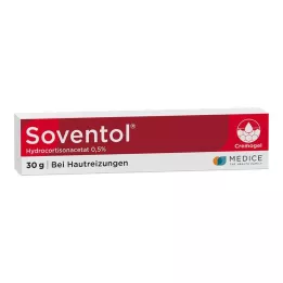 SOVENTOL Hidrokortizon-acetát 0,5%-os krém, 30 g