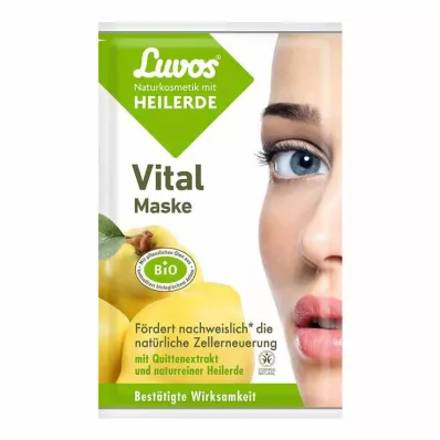 Luvos Natural Cosmetics Healing Clay Vital maszk, 2X7,5 ml