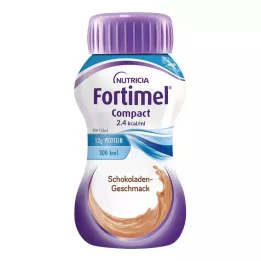 FORTIMEL Compact 2.4 csokoládé ízesítés, 4X125 ml