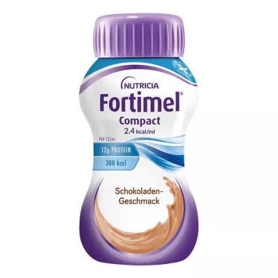 FORTIMEL Compact 2.4 csokoládé ízesítés, 4X125 ml