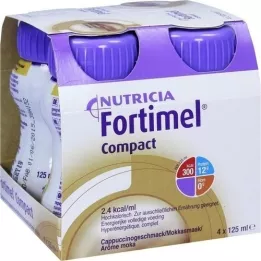 FORTIMEL Compact 2.4 Cappuccino íz, 4X125 ml