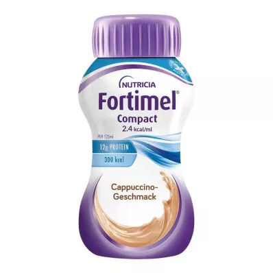 Fortimel Compact 2,4 cappuccino ízű, 4X125 ml