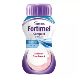 FORTIMEL Compact 2.4 Eper íz, 4X125 ml