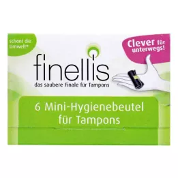 FINELLIS Mini higiéniai tasakok tamponokhoz útközben, 6 db