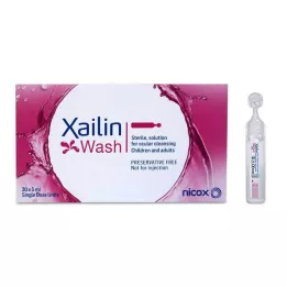 XAILIN Wash szemészeti oldat, egyszeri adagokban, 20X5 ml