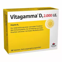 VITAGAMMA D3 2000 NE D3-vitamin NEM tabletta, 50 db